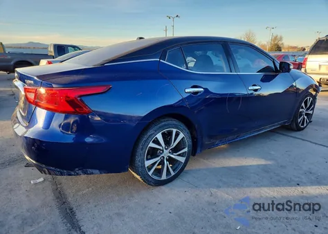 2017 Nissan Maxima 3.5S z USA, uszkodzony, nr VIN 1N4AA6AP5HC389587